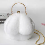 Women's Crossbody Princess Bag Rabbit Ear Chain Bag