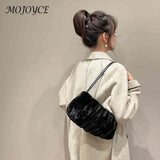 Soft Plush Cloud Shoulder Bag for Winter Travel
