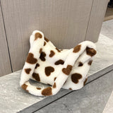 Fluffy Love Heart Hand Bag for Holiday Party