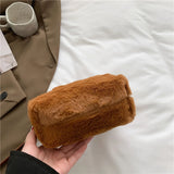 Plush Crossbody Bag Cloud Fold Tote for Women