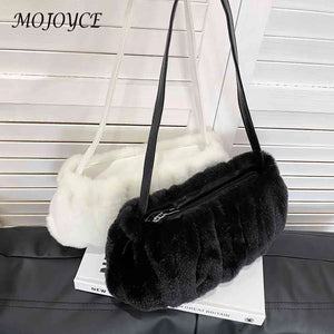 Soft Cloud Ladies Handbags Pleated Autumn Winter Commute Bags
