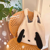Animal Pattern Tote Bag for Women Autumn Winter