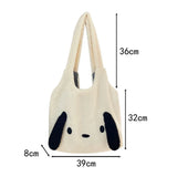 Animal Pattern Tote Bag for Women Autumn Winter