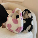 Plush Love Bag Women's Shoulder Bag Autumn Winter Style