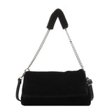 Plush Handbag Clutch Chain Shoulder Bag Crossbody Bags