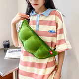Plush Peas Shoulder Bag for Women