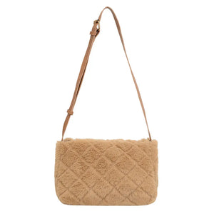Plush Texture Shopping Bag Western Style Underarm Bag