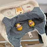 Embroidered Plush Tote Bags for Women - Large Capacity Handbags