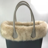 Plush Trim for O BAG Thermal Plush Decoration Fur Classic Big Mini Obag