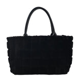 Vintage Large Capacity Tote Bag for Women, Autumn Winter Soft Handbag