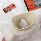Plush Woman Water Bottle Bag Cartoon Hot Water Injection Bags