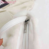 Soft Cloud Casual Warm Solid Tote Bag for Women