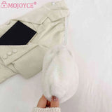 Soft Cloud Casual Warm Solid Tote Bag for Women