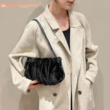 Warm Plush Women Hand Bag for Travel Vacation