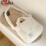Plush Women Messenger Bag Autumn Winter Warm Soft Portable
