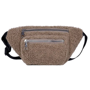 Plush Waist Bag Crossbody for Women