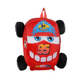 Plush Car Kids Bag for Kindergarten Safety Backpack 3-6 Years