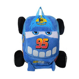 Plush Car Kids Bag for Kindergarten Safety Backpack 3-6 Years