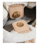 Rabbit Hair Bucket Bag Fall/Winter Plush Hair Handbag