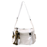 Canvas Tooling Bag Postman Bag Women Bag Cell Phone Bags Crossbody Bags