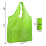 Eco-Friendly Pocket Square Shopping Bag, Foldable Reusable Grocery Tote