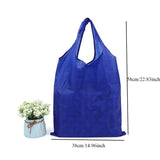 Eco-Friendly Pocket Square Shopping Bag, Foldable Reusable Grocery Tote