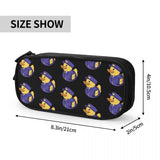 Policeman Rubber Duckie Pen Box Student School Anime Zipper Pen Bag
