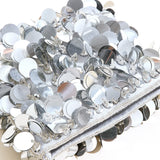 Polyester Clutch Purses Chain Sequin Crossbody Bag