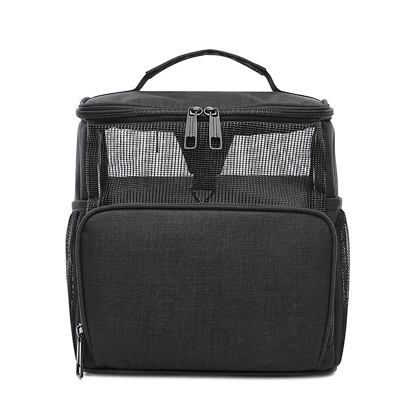 Striped Ladies Casual Cosmetic Bag