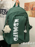 Polyester Waterproof Bag Large Capacity Student Schoolbag