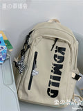 Polyester Waterproof Bag Large Capacity Student Schoolbag