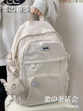 Polyester Large Capacity Waterproof Travelling Bag Casual Teenagers Schoolbag