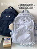 Polyester Large Capacity Waterproof Travelling Bag Casual Teenagers Schoolbag