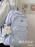 Polyester Large Capacity Waterproof Travelling Bag Casual Teenagers Schoolbag