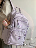 Polyester Waterproof Bag Large Capacity Travelling Bag Girl Casual Bag Teenagers