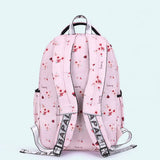 Polyester Women Backpack Waterproof Multi-pocket Large Capacity School Bag