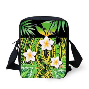 Polynesian Tattoo Basketball Messenger Bag Small Shoulder Crossbody