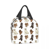 Poodle Cross Insulated Lunch Bag Waterproof Sproodle Cooler