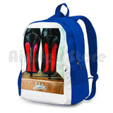 Pop Art Red Bottom Heels Outdoor Hiking Backpack