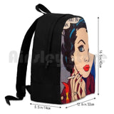 Pop Art Hiking Backpack Outdoor Sports Bag