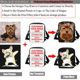 Popcorn Animal Printing Cross-body Bag for Girls