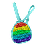 Backpack Fidget Toy 3D Printed Push Bubble for Children
