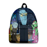Anime Solar Student Bookbag Notebook Backpacks 3D Print