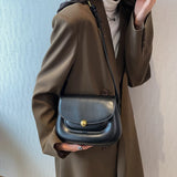 PU Leather Women Shoulder Bag Texture Messenger Handbag