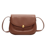 PU Leather Women Shoulder Bag Texture Messenger Handbag