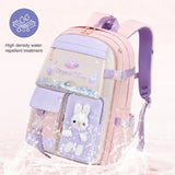 Girls Middle School Backpack Water Resistant Wear-resistant