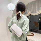 Crocodile Pattern Handbags PU Leather Shoulder Bags for Women