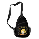 Denki Kaminari Crossbody Chest Bag Waterproof 3D Print Shoulder Bag