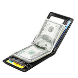 Carbon Fiber Men's Wallet RFID Minimalist Ultra-thin Short Wallet