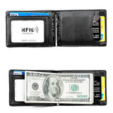 Carbon Fiber Men's Wallet RFID Minimalist Ultra-thin Short Wallet
